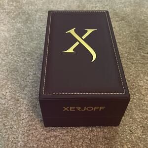EMPTY Xerjoff Perfume Box Purple Luxury Velvet Collector Box